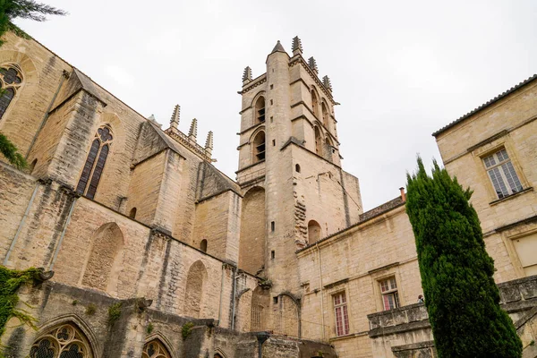 Katedrála Svatého Petra Městě Montpellier Jižní Francii — Stock fotografie