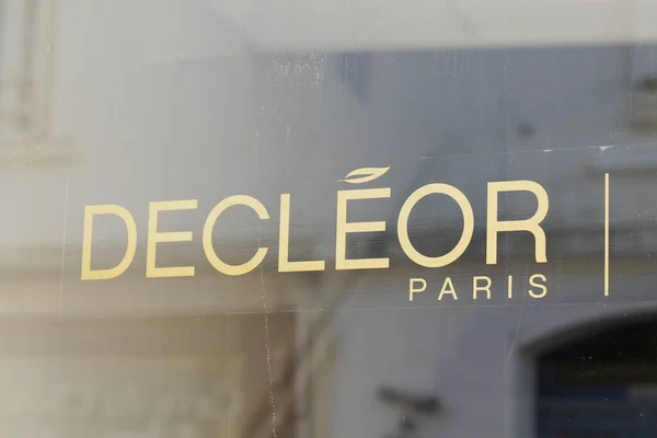 Bordeaux Aquitaine France 2022 Decleor Logo Text Brand Sign Aromatherapy — 스톡 사진