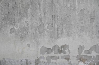 Eski gri boyalı kır çimento eski cephe binası arka planı