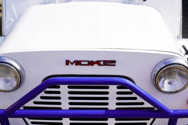 Bordeaux Aquitaine France 2022 Mini Moke Car Logo Brand Text — Photo