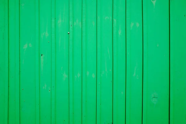 Зелений Дерев Яний Фон Старими Пофарбованими Дошками — стокове фото