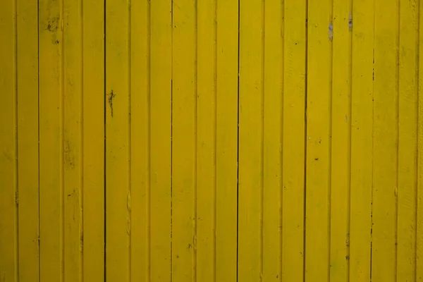 Yellow Wooden Background Old Painted Boards — Photo