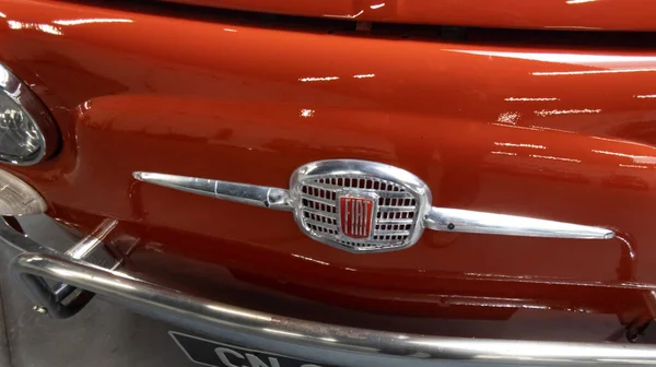 Бордо Aquitaine France 2022 Текст Логотипа Fiat 500 Знак Бренда — стоковое фото