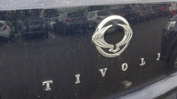 Burdeos Aquitania Francia 2022 Ssangyong Tivoli Xlv Logo Brand Text — Foto de Stock