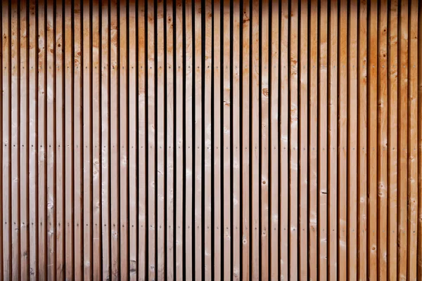 Fachada Pared Madera Hecha Tablones Madera Fondo Grande — Foto de Stock