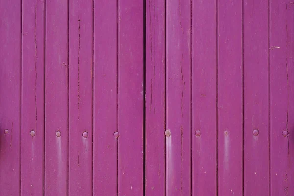 Rosa Madera Fondo Textura Puerta Superficie Púrpura Vertical Puerta Violeta —  Fotos de Stock