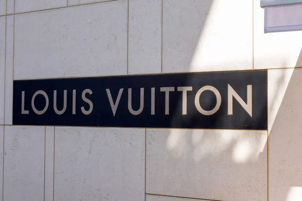 Cannes Paca France 2022 Louis Vuitton Logo Sign Brand Text — стокове фото