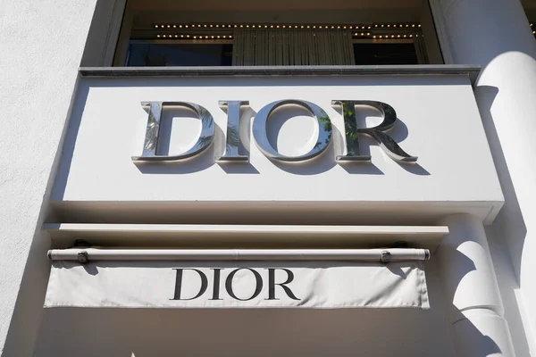 Κάννες Paca Γαλλία 2022 Christian Dior Brand Sign Text Logo — Φωτογραφία Αρχείου