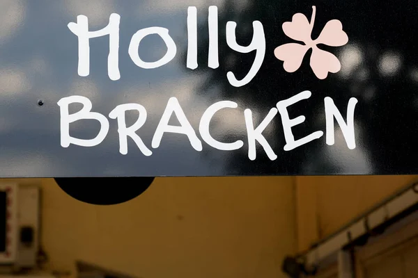 Bordeaux Aquitaine Frankrike 2022 Molly Bracken Logo Skylt Och Märkestext — Stockfoto