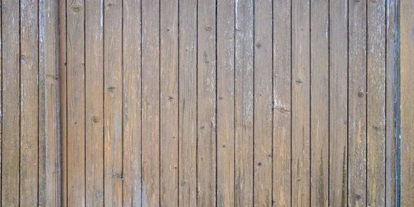 天然背景木板立面用棕色木制墙的纹理 — 图库照片