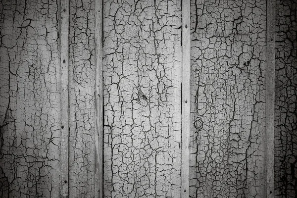 Nero Bianco Muro Legno Struttura Recinzione Sfondo Grigio Legno Tavole — Foto Stock