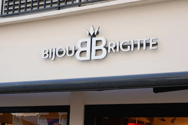 Toulouse Occitanie France 2022 Bijou Brigitte Logo Brand Fashion Shop — Stok fotoğraf