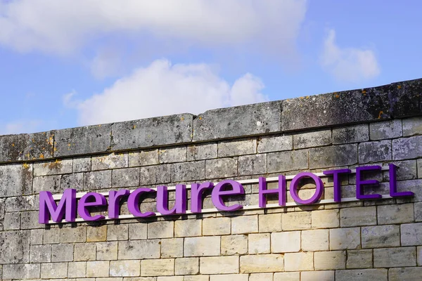 Bordeaux Aquitaine France 2022 Mercure Hotel Sign Text Wall Logo — Stock fotografie