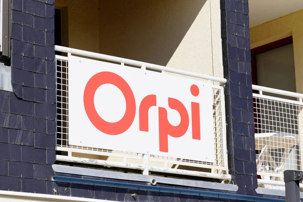 Bordeaux Aquitaine France 2022 Orpi Brand Text Chain Sign Logo — Foto de Stock