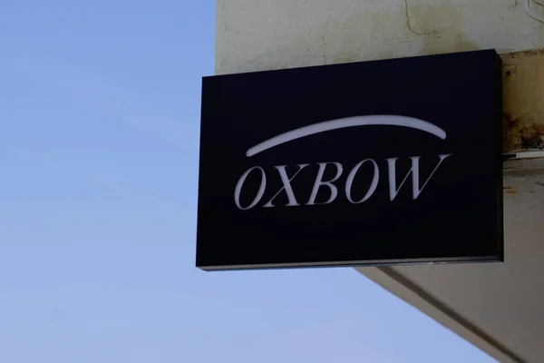 Bordeaux Aquitaine France 2022 Oxbow Logo Sign Brand Text Store — Foto de Stock