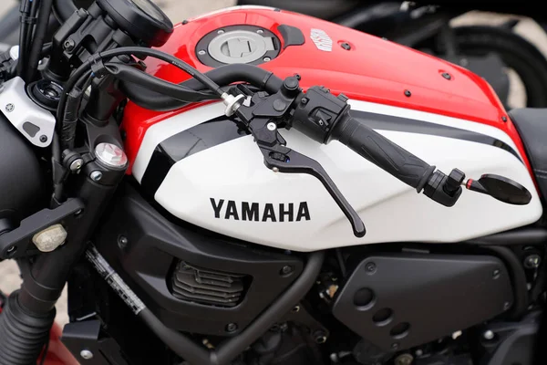 Bordeaux Aquitaine France 2022 Yamaha Logo Brand Text Sign Fuel — Photo
