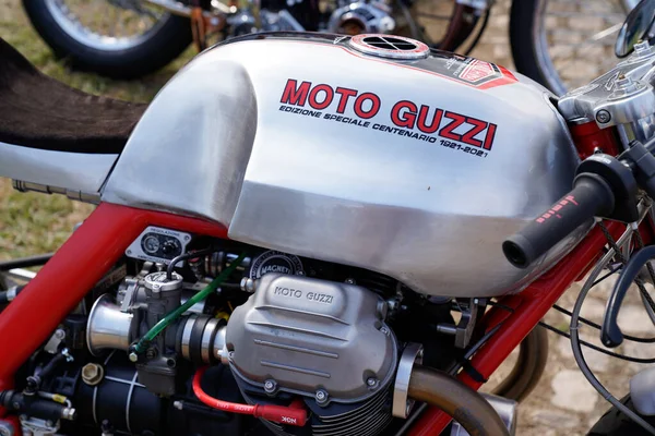 Bordeaux Aquitaine France 2022 Moto Guzzi Limited Edition Speciale Centenario — Photo