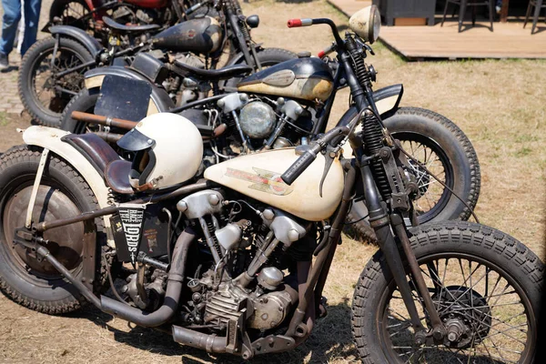 Μπορντό Aquitaine Γαλλία 2022 Harley Davidson Λογότυπο Και Κείμενο Εμπορικό — Φωτογραφία Αρχείου