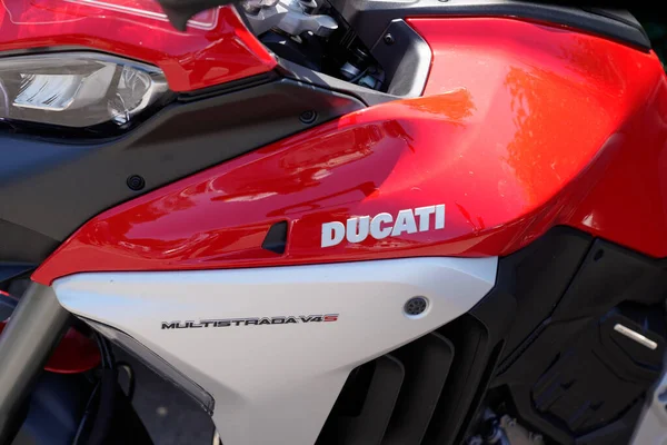 Bordeaux Aquitaine France 2022 Ducati Marque Signe Moto Texte Logo — Photo