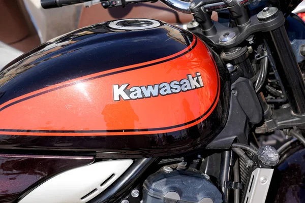 Burdeos Aquitania Francia 2022 Kawasaki Text Brand Motorcycle Z900Rs 50Th — Foto de Stock