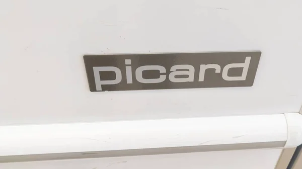 Bordéus Aquitânia França 2022 Picard Marca Sinal Logotipo Texto Fresco — Fotografia de Stock