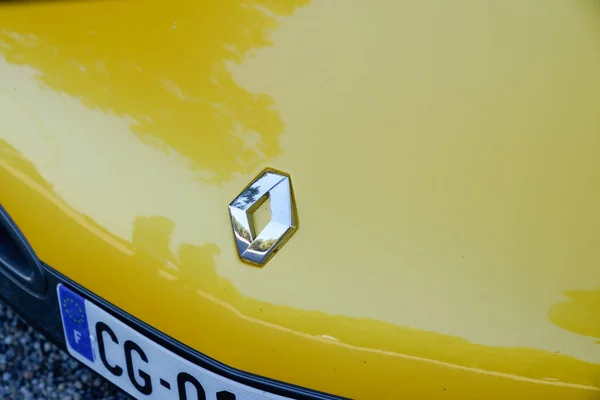 Burdeos Aquitania Francia 2022 Renault Sport Spider Logo Marca Signo — Foto de Stock