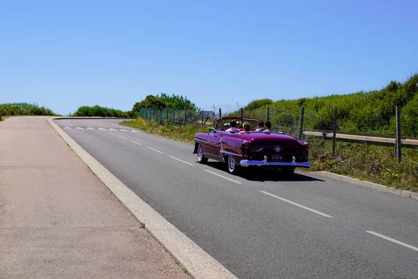 Bordeaux Aquitaine France 2022 Oldsmobile 1953 Convertible Vintage Retro American — Stock Photo, Image