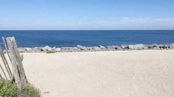 Strandweg Küste Meer Cap Ferret Ozean Atlantik Frankreich — Stockfoto