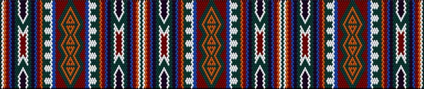 Adorno Mosaico Étnico Patrón Popular Está Hecho Colores Brillantes Jugosos — Archivo Imágenes Vectoriales