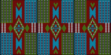  Süs, mozaik, etnik, halk düzeni. Parlak, sulu, mükemmel uyumlu renklerden yapılmıştır..