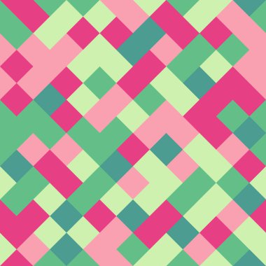 Birçok parlak gradyan kullanılarak yapılan geometrik şekillerin arkaplanı.