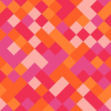 Birçok parlak gradyan kullanılarak yapılan geometrik şekillerin arkaplanı.