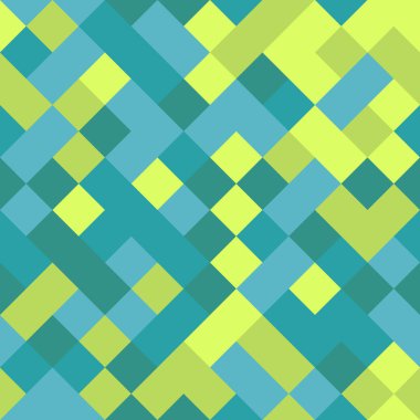 Birçok parlak gradyan kullanılarak yapılan geometrik şekillerin arkaplanı.