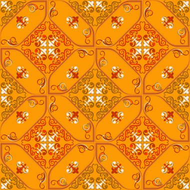  Arap tarzında pürüzsüz desen çokrenkli