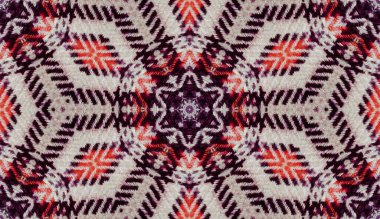 Çiçek mandala desen tasarım