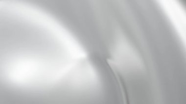 Gri 3D animasyon gri arka plan soyut hareket iş sunumu için canlandırıldı. Güzel ipek kumaş desenli dikişsiz döngü. 4k video yapım stüdyosu.