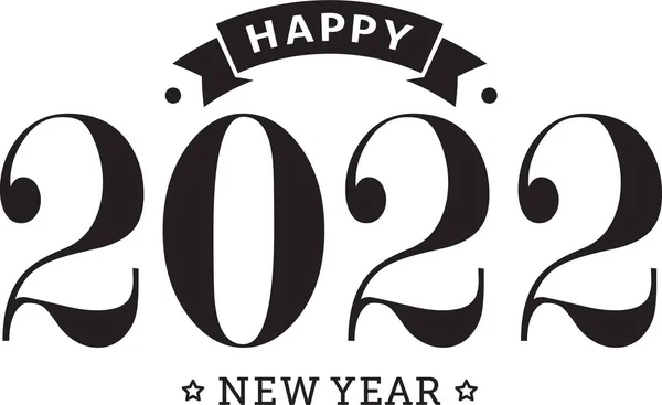 Mutlu yıllar 2022 ve mutlu Noeller. Vektör illüstrasyonu.