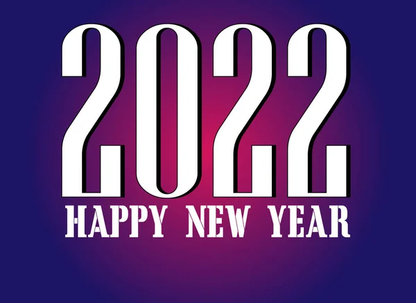Mutlu yıllar 2022 ve mutlu Noeller. Vektör illüstrasyonu.