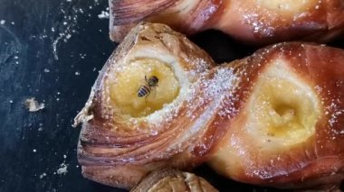 Lezzetli Asya yemeklerinin yakın görüntüsü