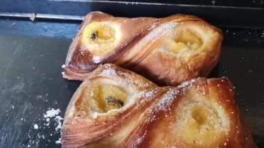 Lezzetli pastanın yakın görüntüsü