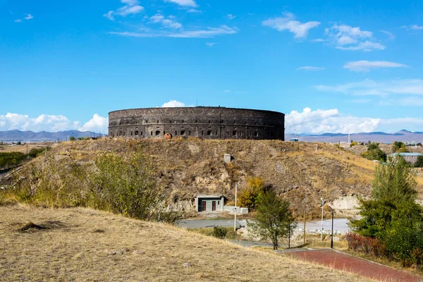 Twierdza Sev Berd lub Czarna w Gyumri, Armenia — Zdjęcie stockowe