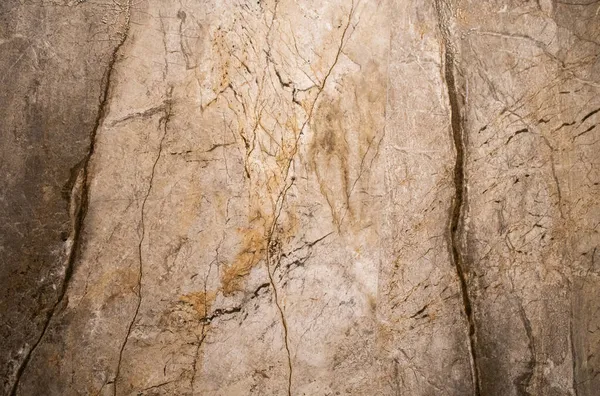 Piedra Marrón Con Grietas Superficie — Foto de Stock