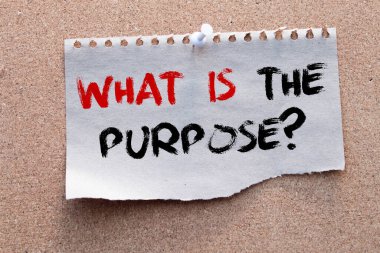 bir fincan kahve ile bir kokteyl peçetesine benim hayat amaç soru nedir