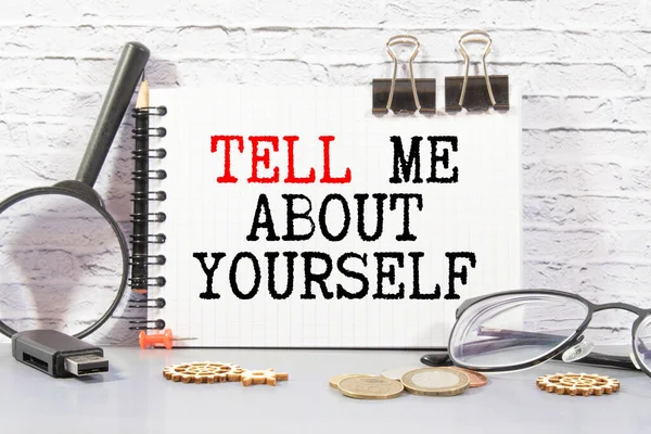 Bana beyaz kağıt üzerinde kendinizden bahsedin..