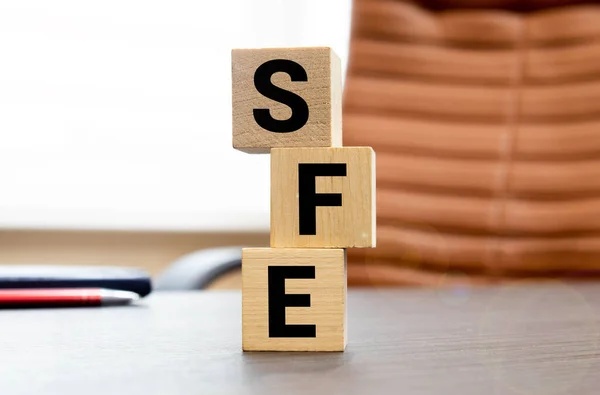 Sfe Sales Force Effectivality 페인트 라인을 표시하는 회계의 이미지 — 스톡 사진