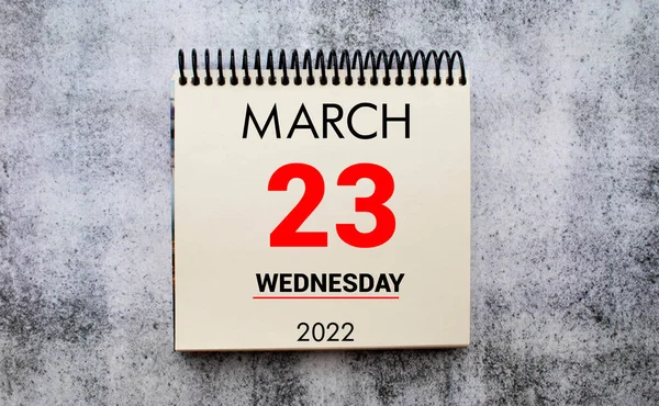 Marzo Días Del Mes Fecha Del Calendario Soporte Para Calendario — Foto de Stock