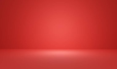 Arka plan 3D oda ya da stüdyo koyu renk duvar eğrisi