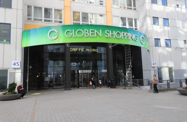 Stockholm Schweden Juli 2021 Eingang Zum Globen Shopping Center — Stockfoto