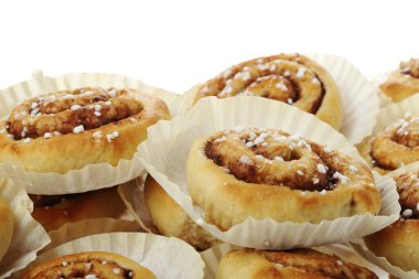 Geleneksel taze tarçın ruloları