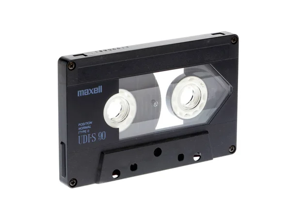 Stockholm Sweden August 2015 Maxell Udi Audio Cassette Tape Produced — Stock Photo, Image